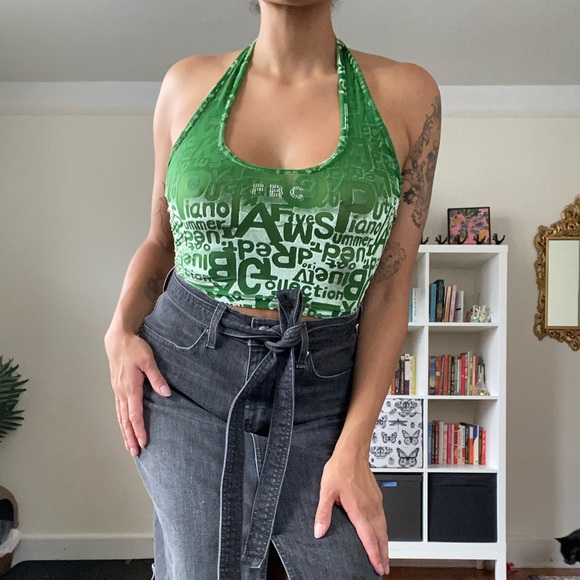 FBC Wordy Scrap Halter - Picture 2 of 4